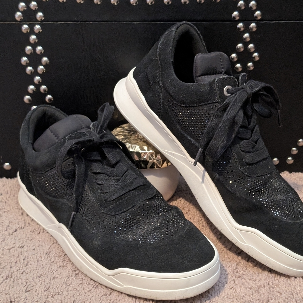 Karl Lagerfeld Black and White Men's Sneakers